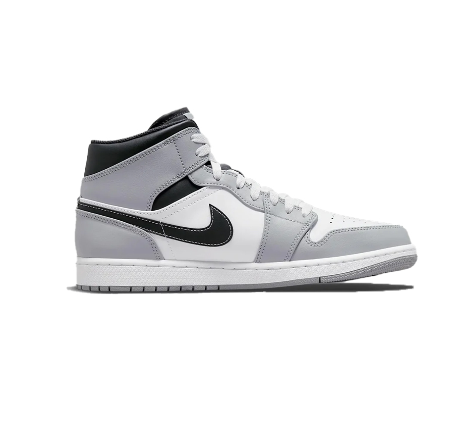 Air Jordan 1 Mid Light Smoke Grey