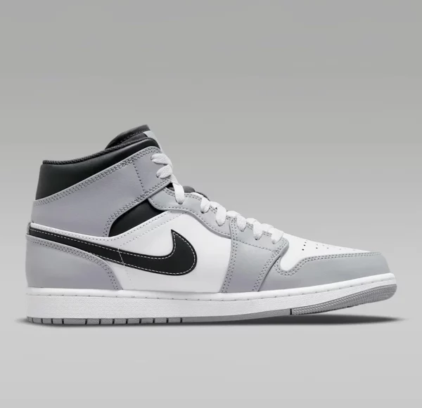 Air Jordan 1 Mid Light Smoke Grey