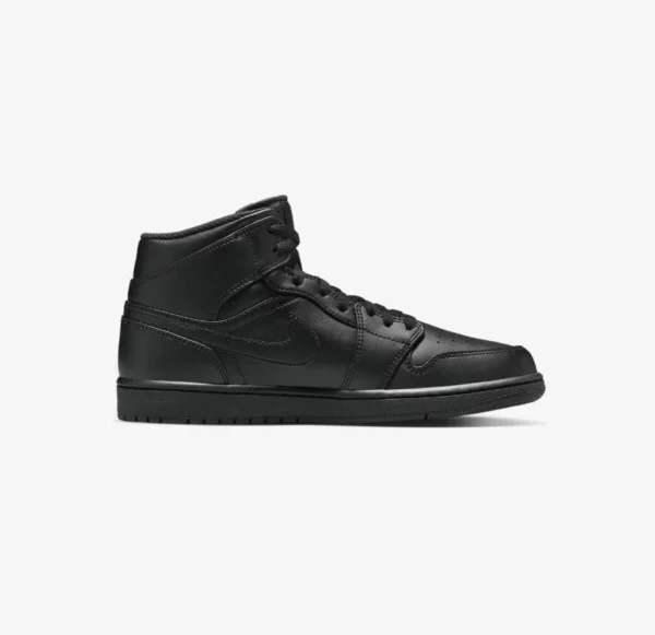 Air Jordan 1 Mid Triple Black