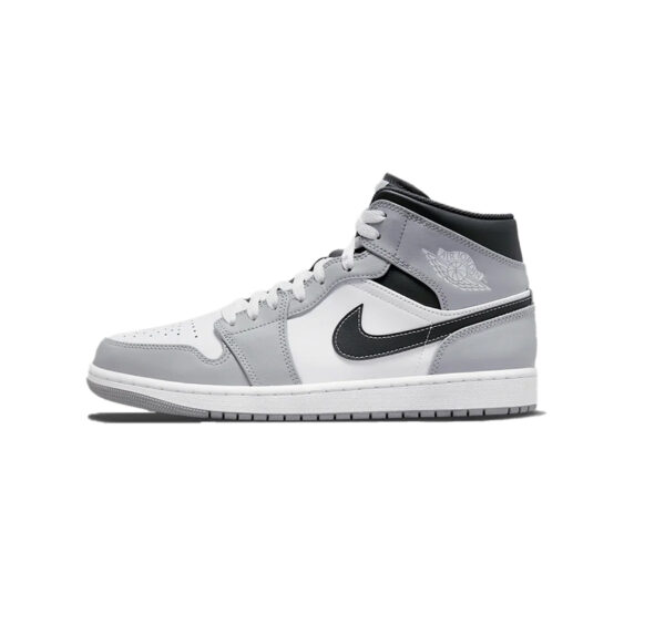 Air Jordan 1 Mid Light Smoke Grey – Image 2
