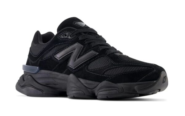 New Balance 9060 Triple Black – Image 3