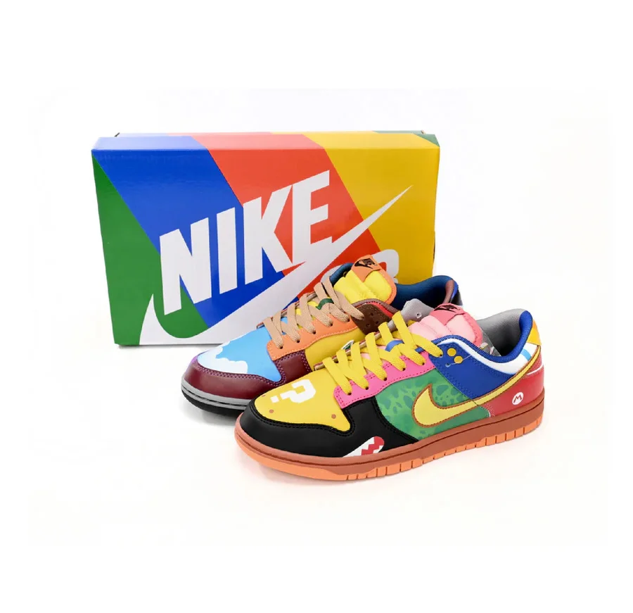 Nike Dunk Low What the Super Mario 36 - 46 4